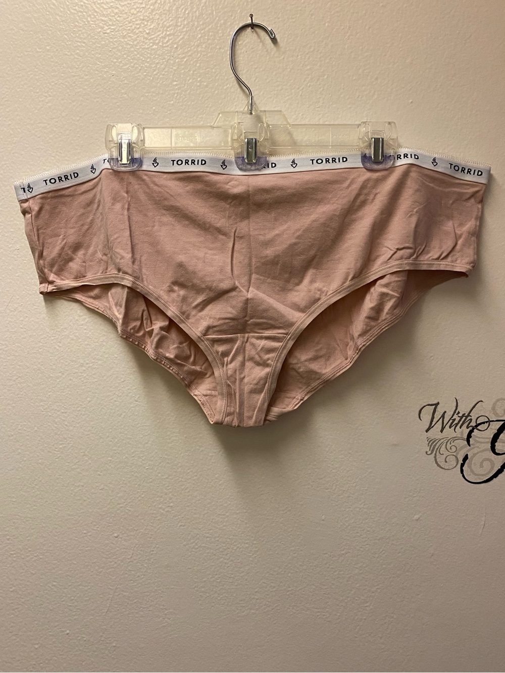 5/$25 NWOT Torrid Nude Cotton Hipster Panties